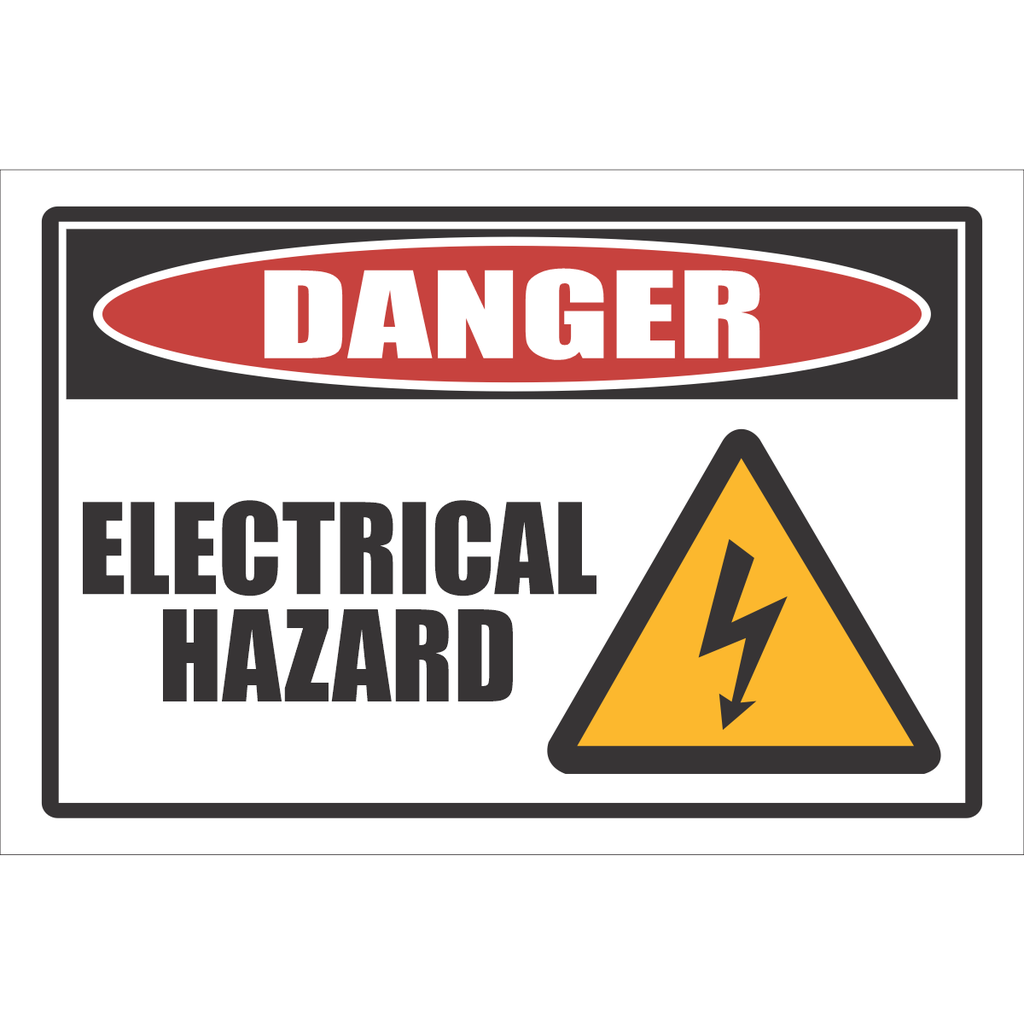 Electrical Hazard Danger Sign - DG33