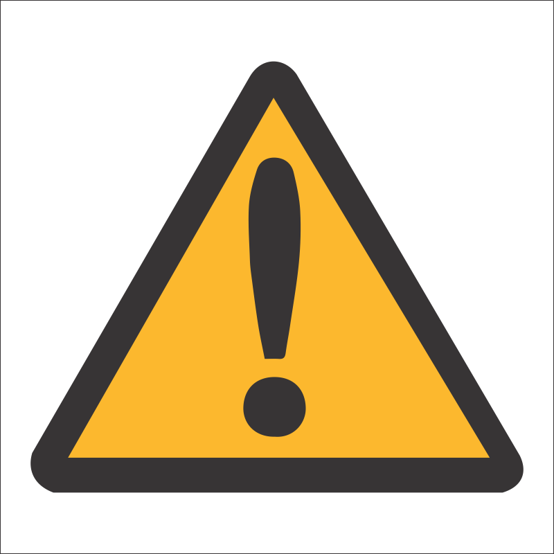 WW43 - SABS High caution safety sign | Safety Signs & Equipment