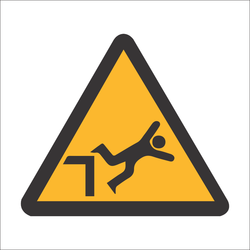 WW41 - SABS Dangerous drop safety sign | Safety Signs & Equipment