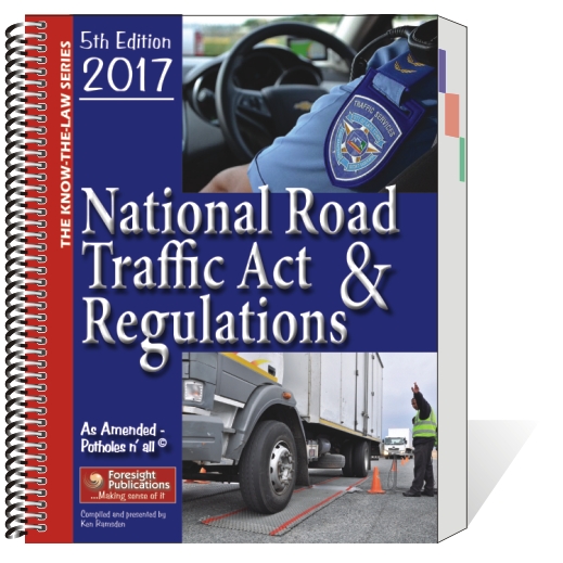 National Road Traffic Act Regulations Book Safety Signs Equipment   Image 1024