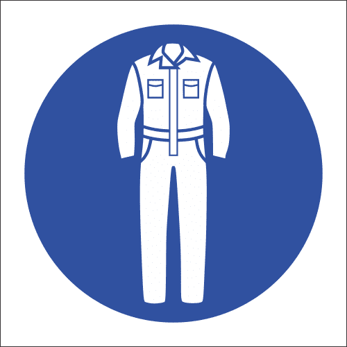 MV20N - Overalls Safety Sign | Safety Signs & Equipment