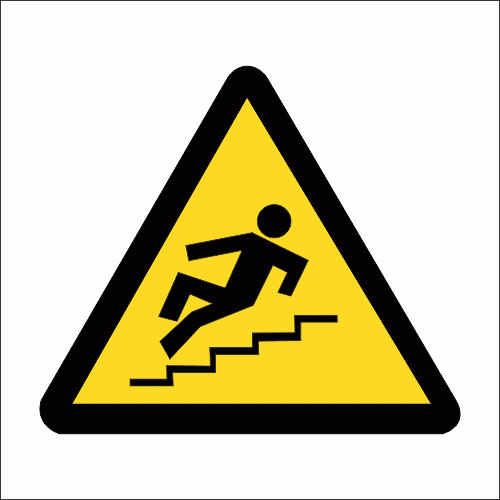 WW22 - Slippery Steps Safety Sign | Safety Signs & Equipment