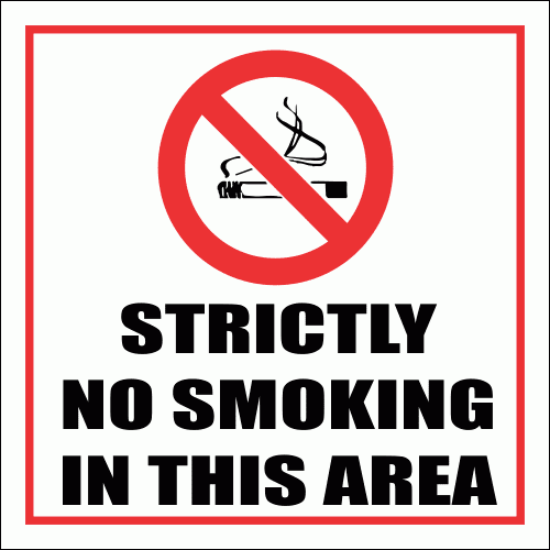 SM3 - Strictly No Smoking Sign | Safety Signs & Equipment