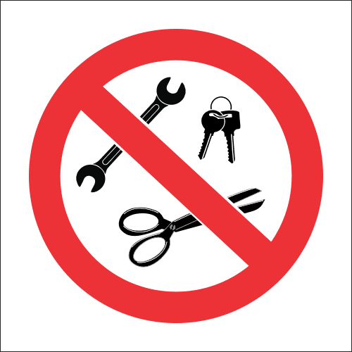 PR47 - No Metal Objects Sign | Safety Signs & Equipment