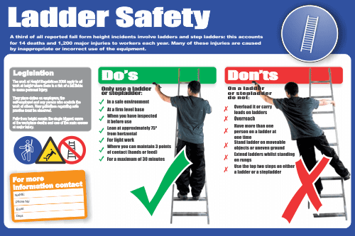 LD23 - Ladder Safety Sign | Safety Signs & Equipment