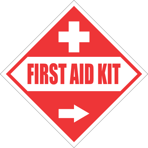 FA52 - First Aid Kit Right Sign | Safety Signs & Equipment