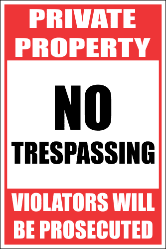 SE37 - Private Property Sign | Safety Signs & Equipment