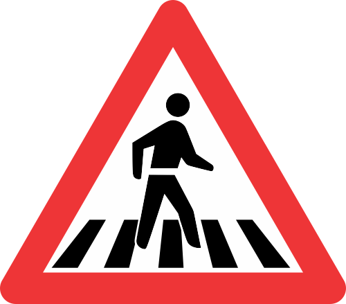 W306 - Pedestrian Crossing Road Sign | Safety Signs & Equipment