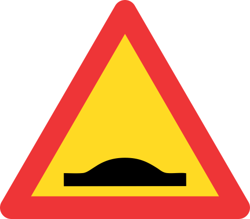 TW332 - Temporary Speed Hump Road Sign | Safety Signs & Equipment