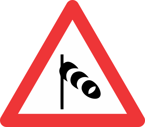 W349 - Crosswinds Road Sign | Safety Signs & Equipment