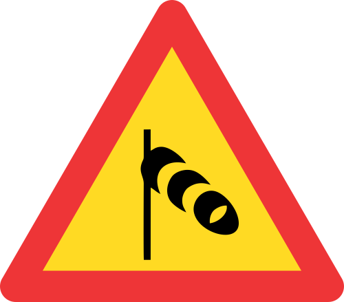 TW349 - Temporary Crosswinds Road Sign | Safety Signs & Equipment