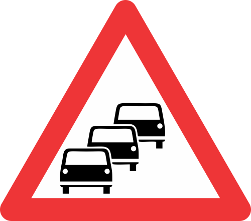 W355 - Congestion Road Sign | Safety Signs & Equipment