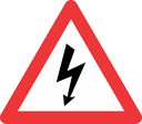 TW361 - Temporary Electrical Shock Road Sign | Safety Signs & Equipment