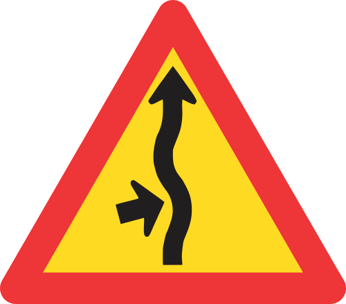 TW217 - Temporary Concealed Driveway (From Left) Road Sign | Safety ...