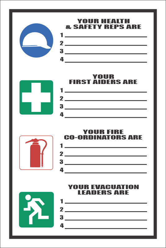 FA61 - OHS Board Safety Sign | Safety Signs & Equipment